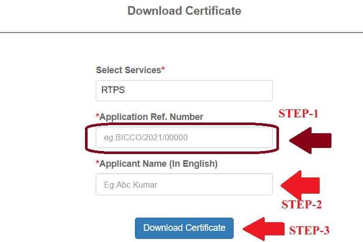 bihar income certificate download pdf
